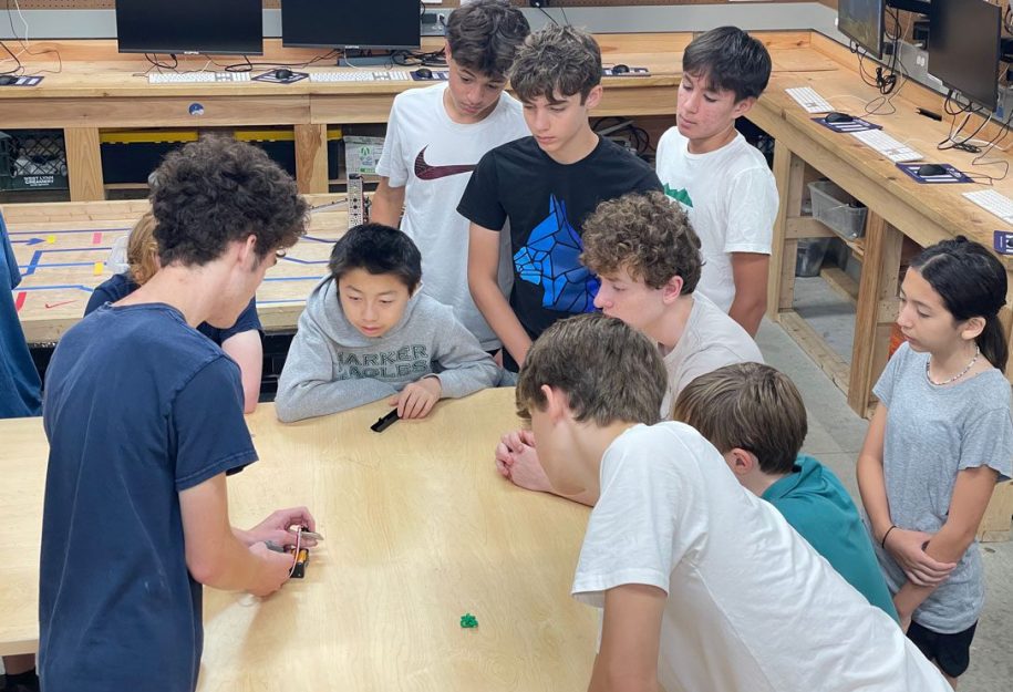 Students learning about FTC